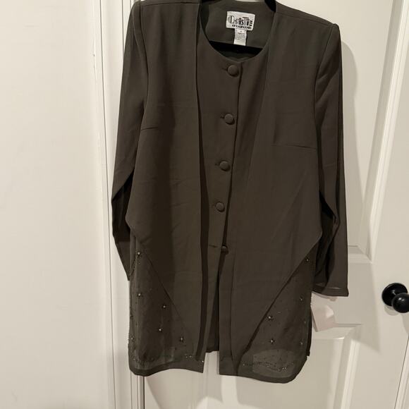 NWT CHRISTIE OF CALIFORNIA 3Pc Set skirts, jacket vest Size 8 - Picture 3 of 7